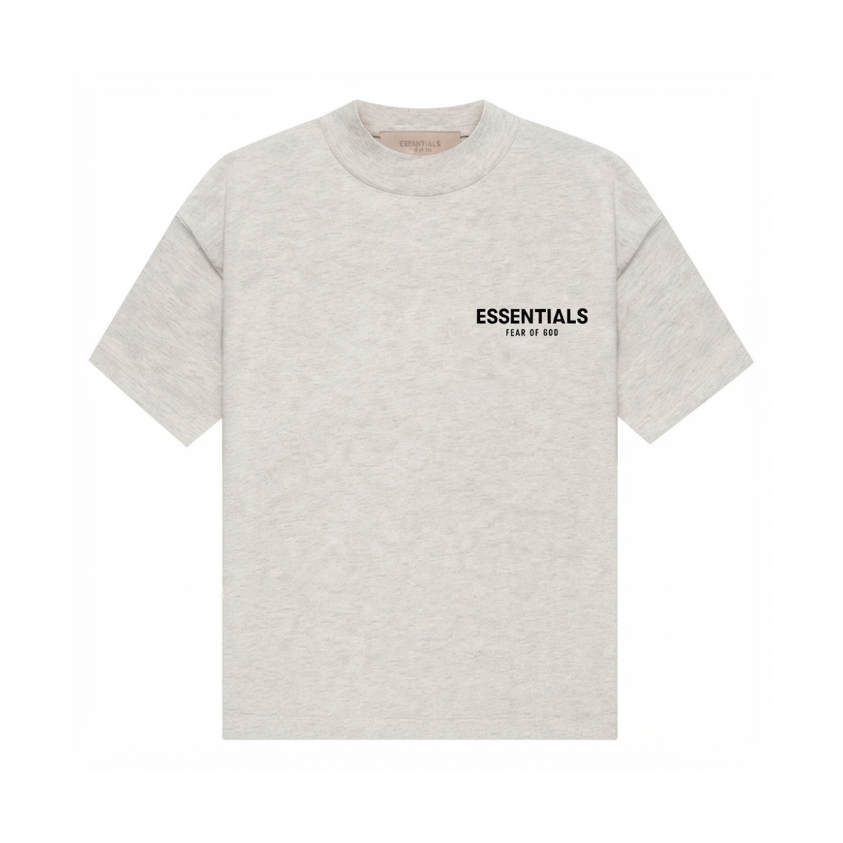 ESSENTIALS TEE LIGHT OATMEAL