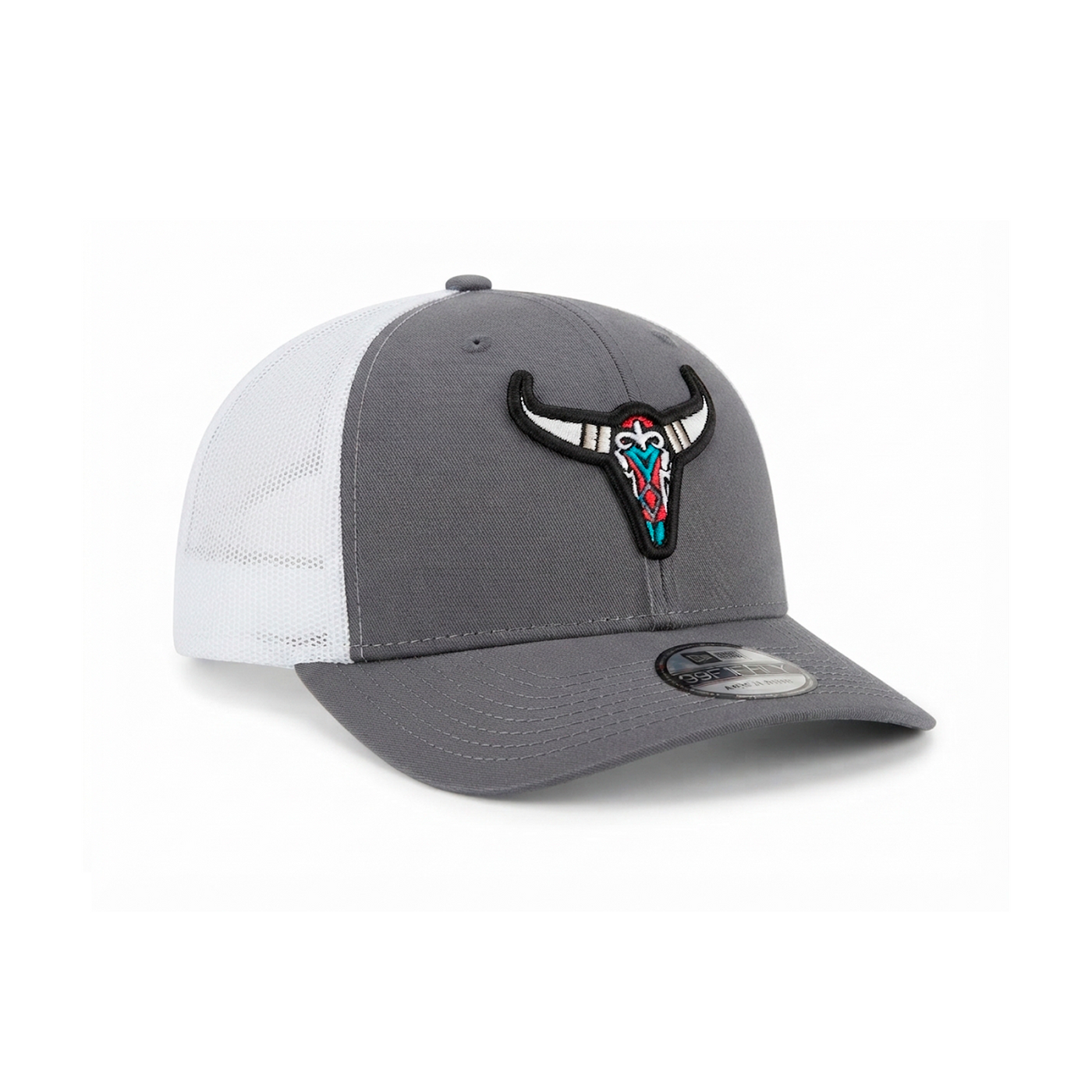 TORO GRIS Y BLANCO