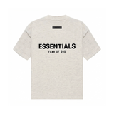 ESSENTIALS TEE LIGHT OATMEAL